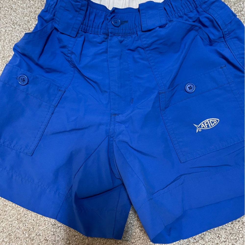 Boys AFTCO Royal Blue Shorts Size 24